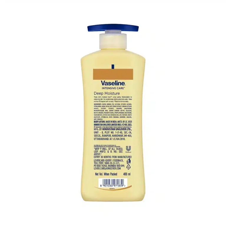 VASELINE Intensive Care Deep Moisture Nourishing Body Lotion – 400ml