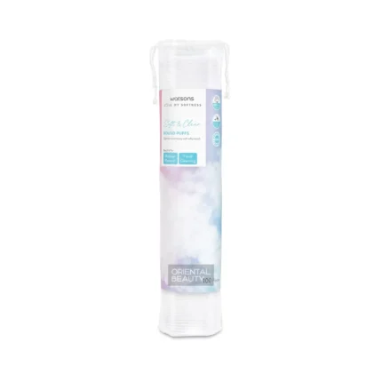 Watsons Love My Softness Soft & Care Round Puffs 100pcs