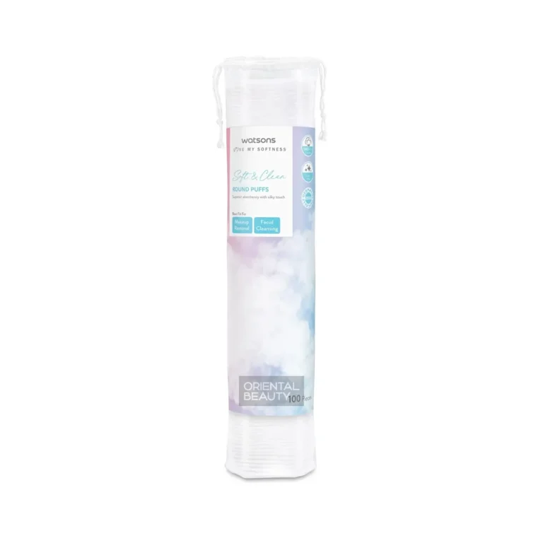 Watsons Love My Softness Soft & Care Round Puffs 100pcs