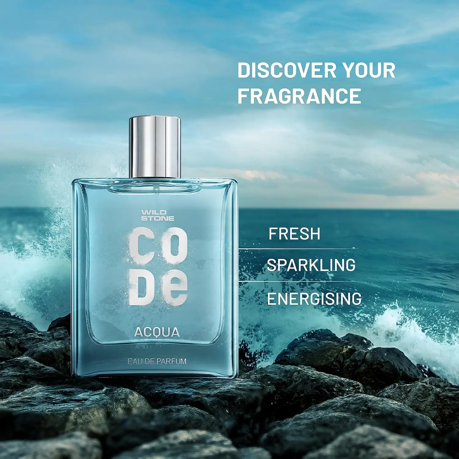 Wild Stone CODE Acqua Luxury Perfume for Men 100ml