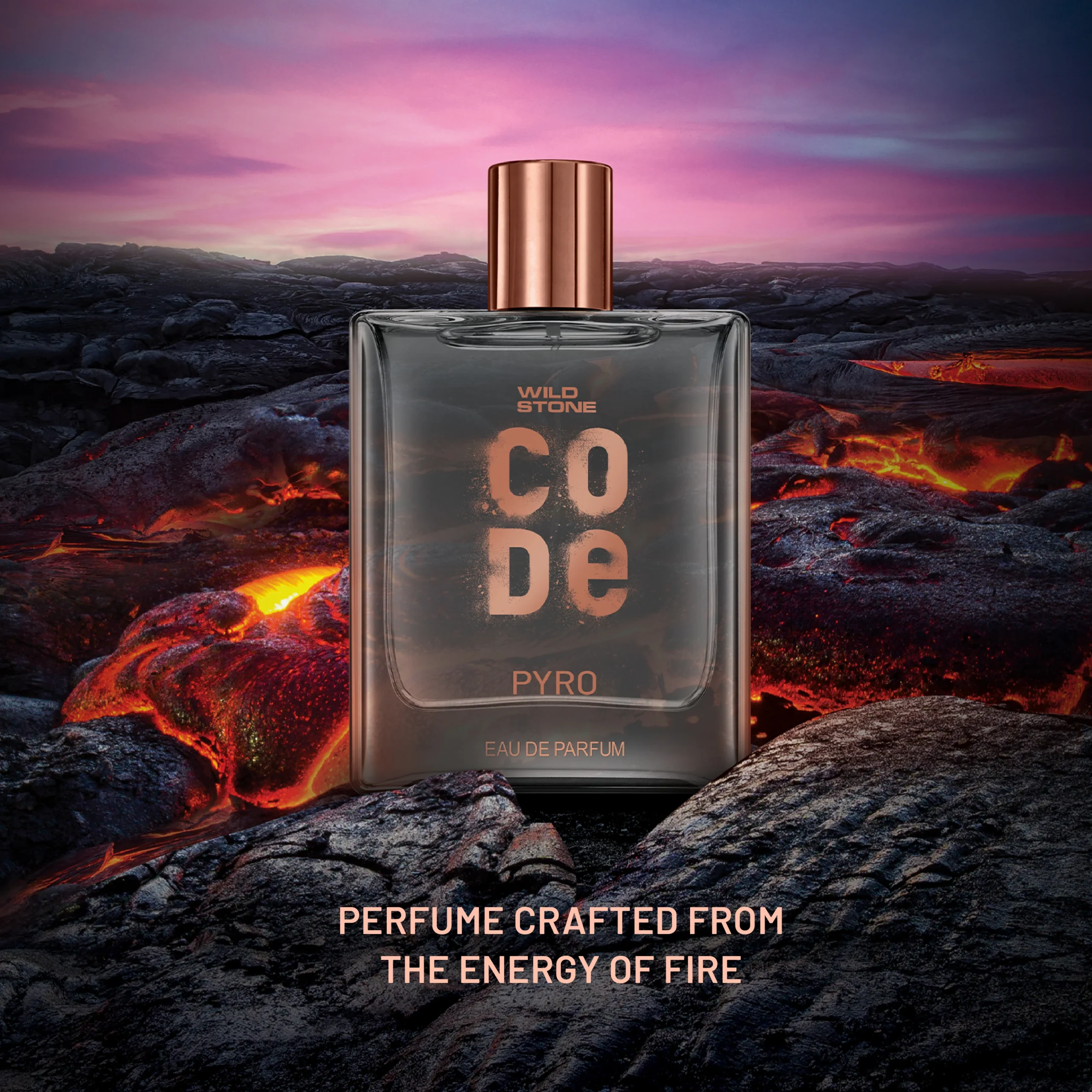 Wild Stone CODE PYRO Luxury Perfume for Men 100ml