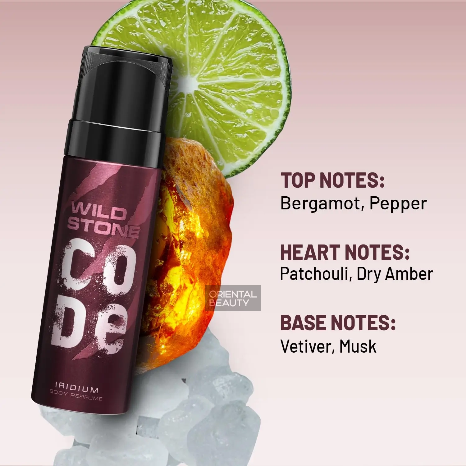 Wild Stone CODE Iridium Body Perfume 120ml