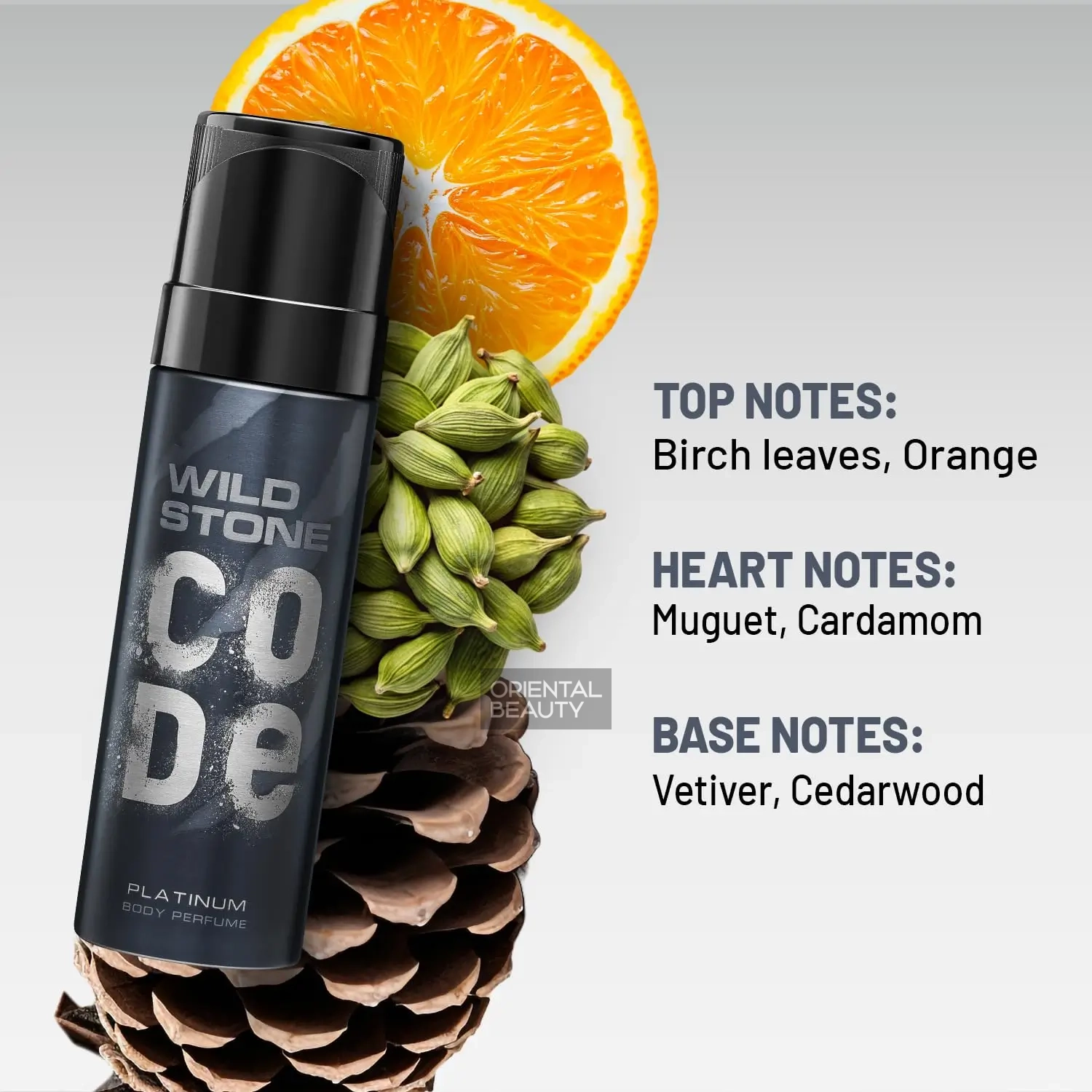 Wild Stone CODE Platinum Body Perfume 120ml