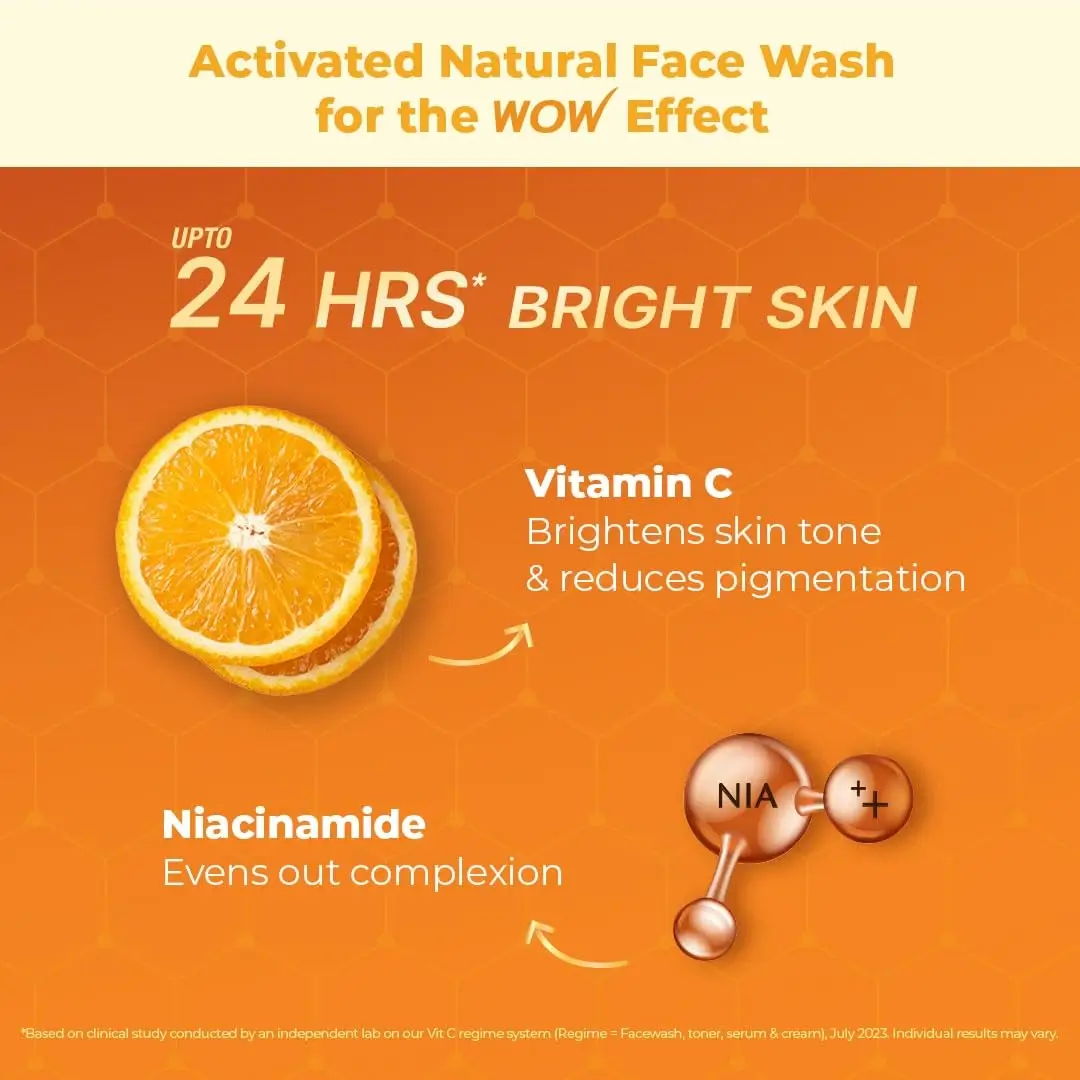 Wow Vitamin C & Niacinamide Brightening Face Wash