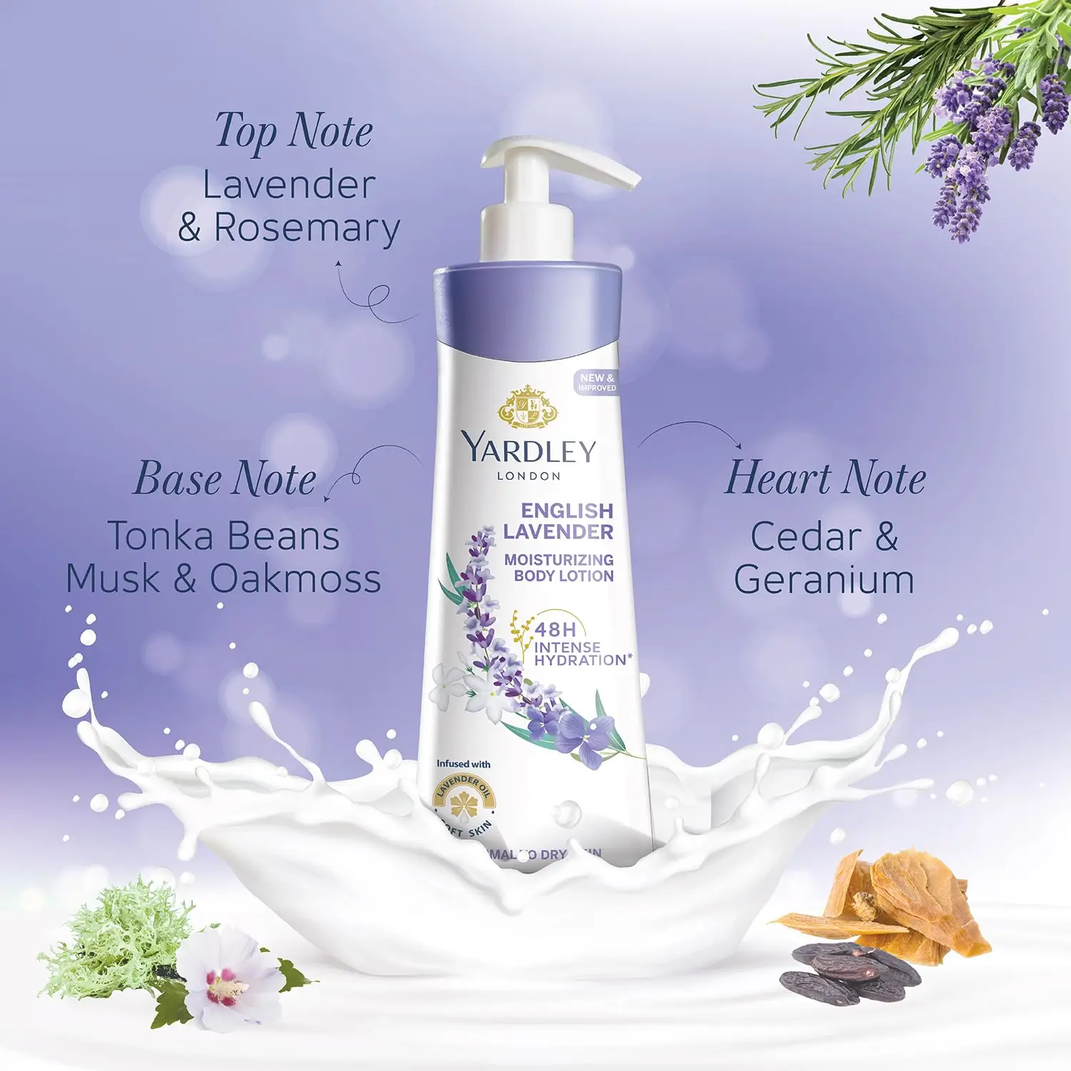 Yardley London English Lavender Moisturizing Body Lotion