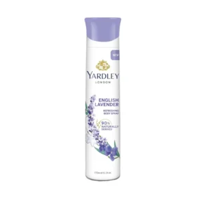 Yardley London English Lavender Refreshing Deodorant Body Spray For Women 150ml