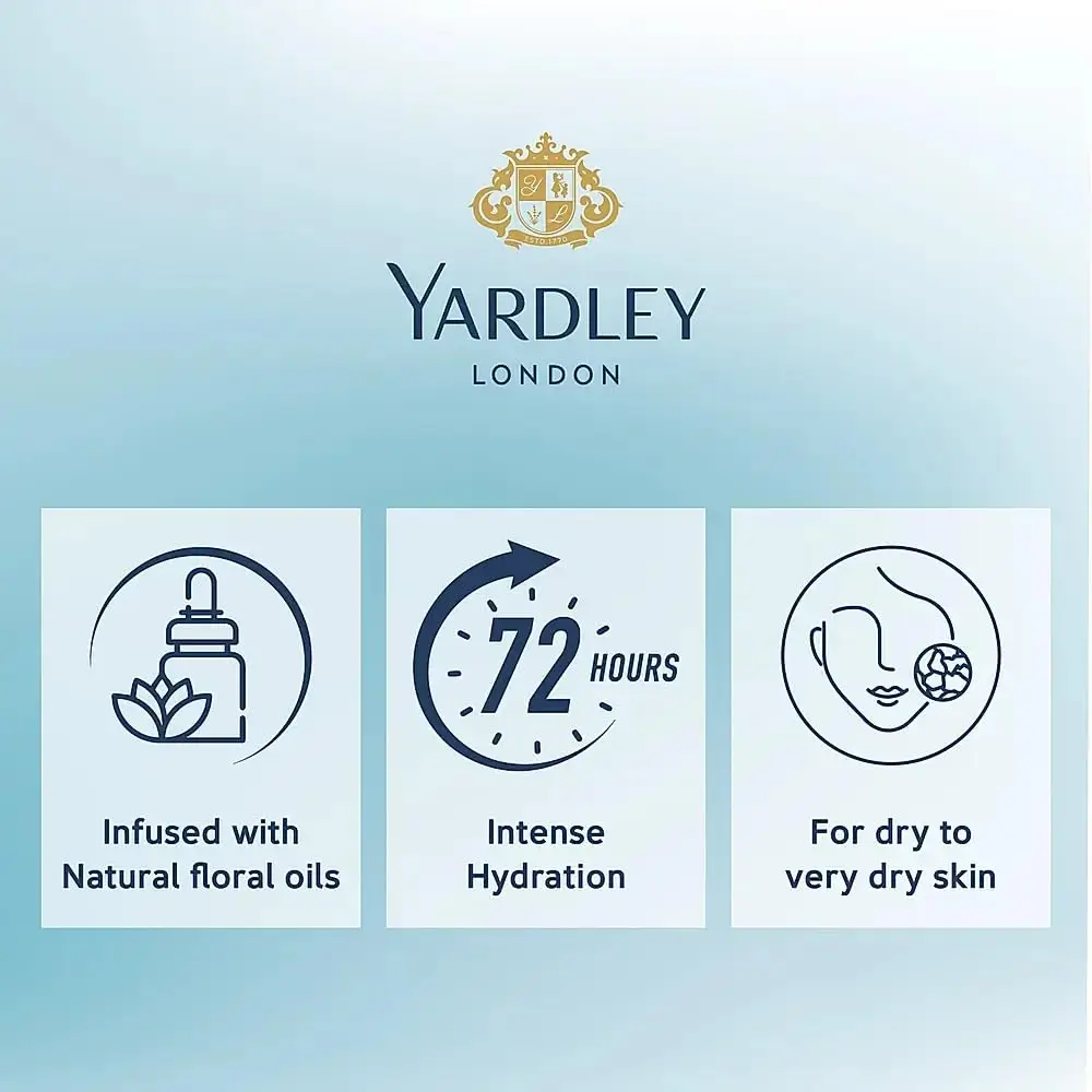 Yardley London Satin Smooth Moisturizing Body Lotion 400ml