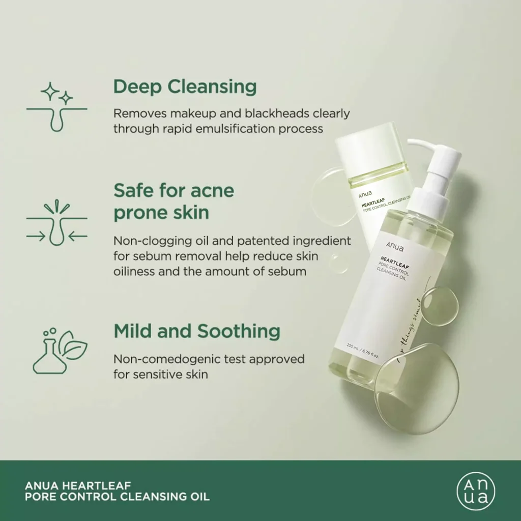 ANUA Heartleaf Pore Control Cleansing Oil – 20ml