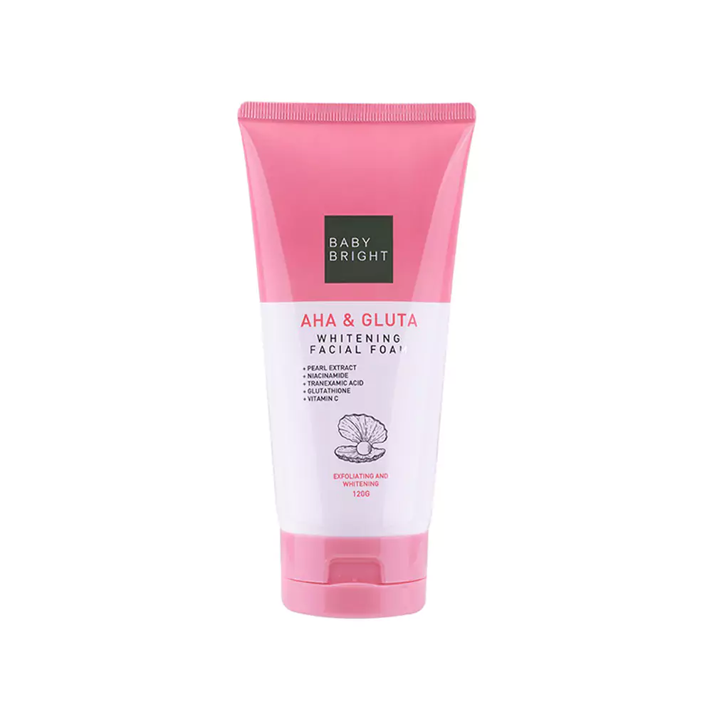 BABY BRIGHT AHA Gluta Whitening Facial Foam