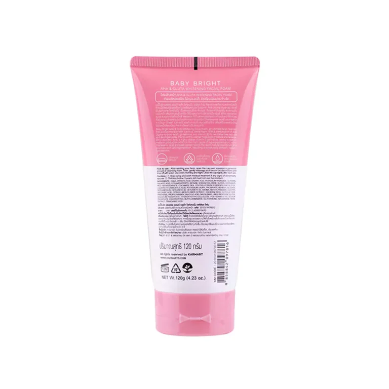 BABY BRIGHT AHA Gluta Whitening Facial Foam