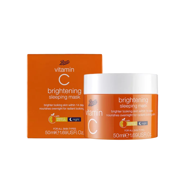 BOOTS Vitamin C Brightening Sleeping Mask Night
