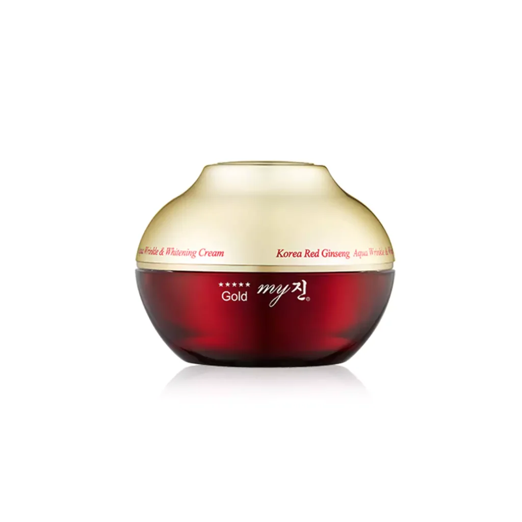 GOLD MY JIN Korea Red Ginseng Aqua Wrinkle & Whitening Cream