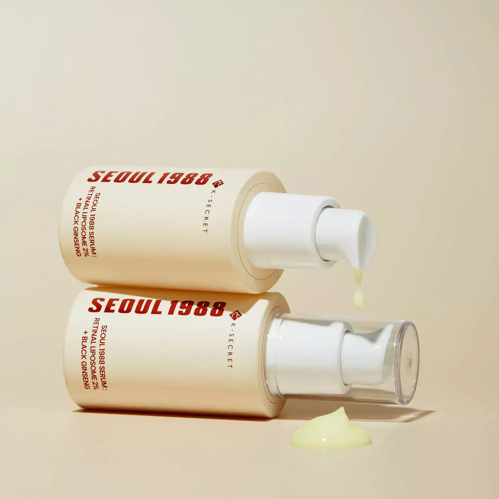 KSecret Seoul 1988 Serum: Retinal Liposome 2% + Black Ginseng 30ml