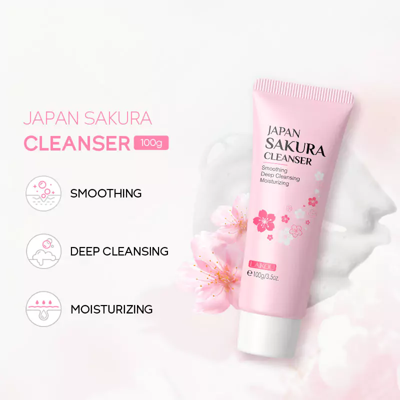 LAIKOU Japan Sakura Cleanser
