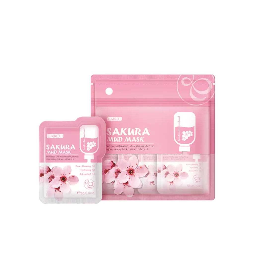 LAIKOU Sakura Mud Mask (12 Pcs)