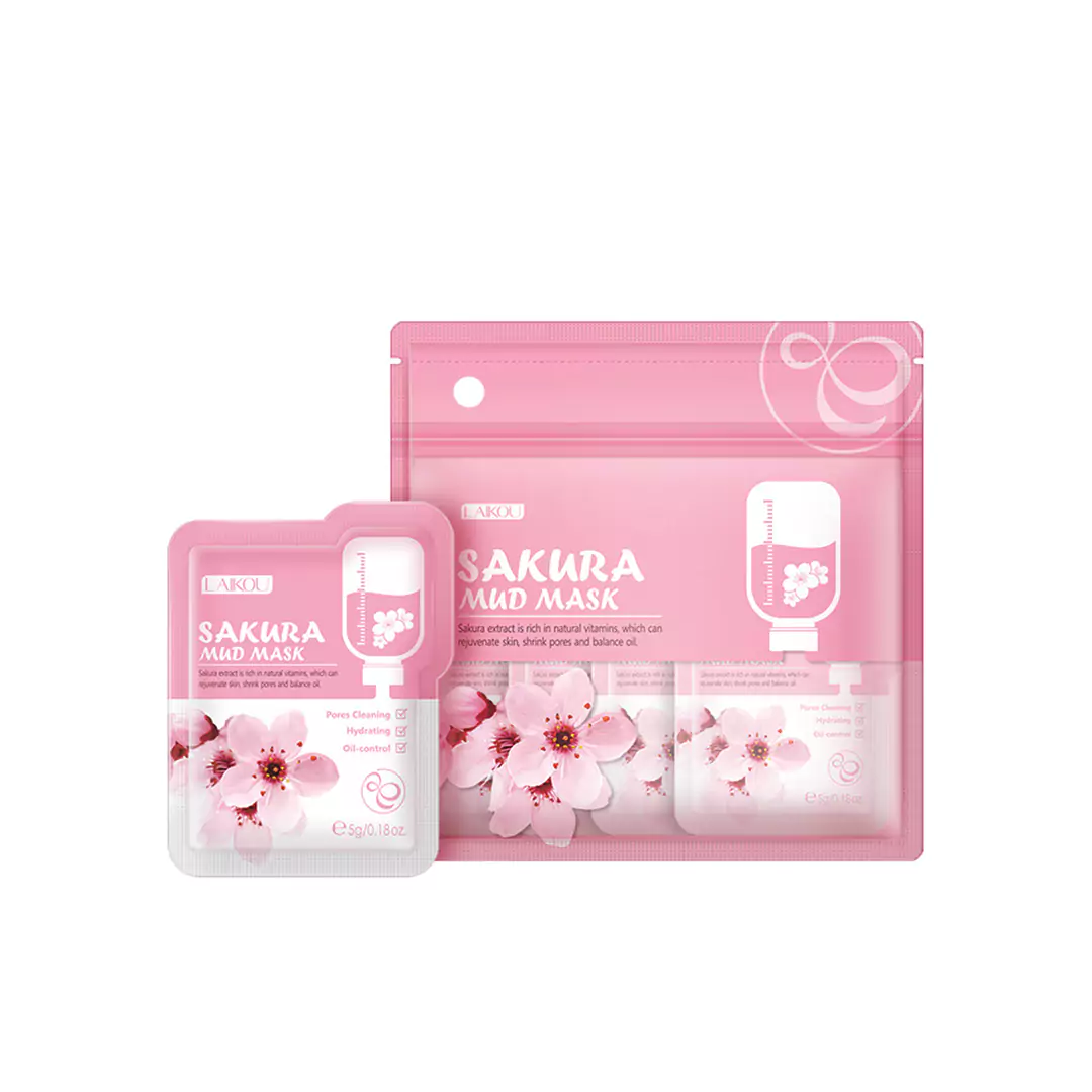 LAIKOU Sakura Mud Mask (12 Pcs)