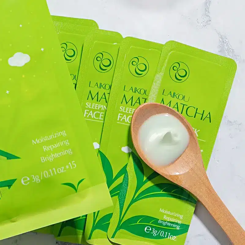 LAIKOU Matcha Sleeping Face Mask – 1 pc