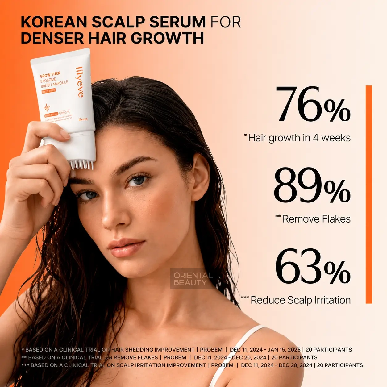 LIlyeve Grow:Turn Exosome Brush Ampoule 100ml