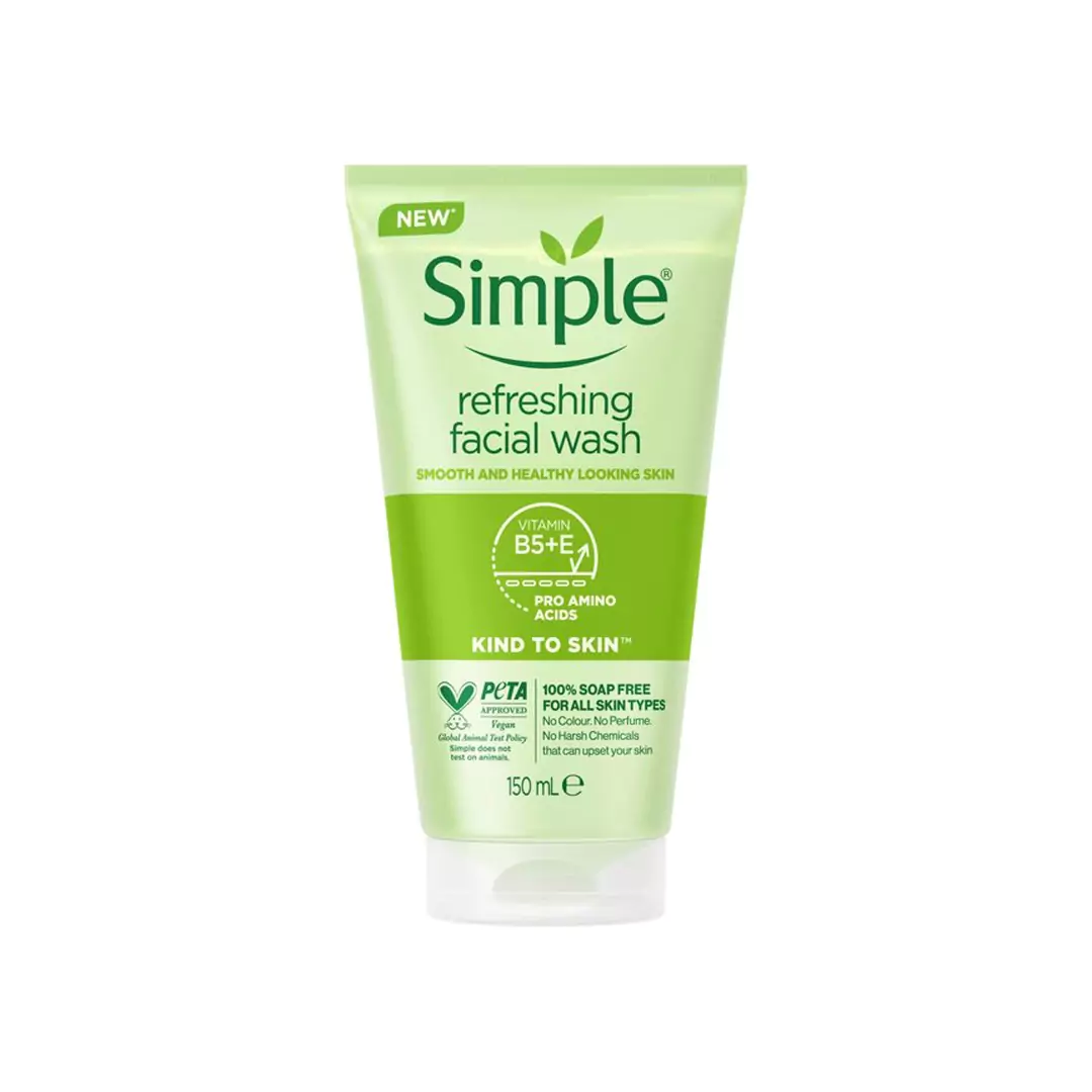 SIMPLE Refreshing Facial Wash (150ml | Poland)