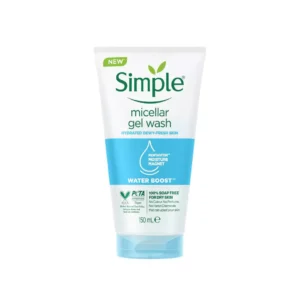 SIMPLE Water Boost Micellar Facial Gel Wash